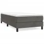 Dark gray velvet bed frame 90x200 cm by vidaXL, Beds and slatted bases - Ref: Foro24-3120749, Price: 75,30 €, Discount: %