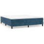 Estructura de cama de terciopelo azul 180x200 cm de vidaXL, Camas y somieres - Ref: Foro24-3120788, Precio: 114,05 €, Descuen...