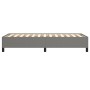 Estructura de cama de tela gris oscura 90x200 cm de vidaXL, Camas y somieres - Ref: Foro24-347035, Precio: 115,98 €, Descuent...
