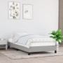Estructura de cama de tela gris claro 90x190 cm de vidaXL, Camas y somieres - Ref: Foro24-346680, Precio: 91,75 €, Descuento: %