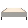 Estructura de cama de tela gris claro 90x190 cm de vidaXL, Camas y somieres - Ref: Foro24-346680, Precio: 91,75 €, Descuento: %