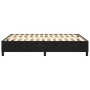 Estructura de cama de terciopelo negra 140x200 cm de vidaXL, Camas y somieres - Ref: Foro24-3121122, Precio: 116,12 €, Descue...