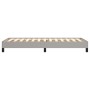 Estructura de cama de tela gris claro 90x190 cm de vidaXL, Camas y somieres - Ref: Foro24-346680, Precio: 91,75 €, Descuento: %