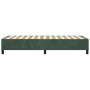 Estructura de cama de terciopelo verde 90x200 cm de vidaXL, Camas y somieres - Ref: Foro24-3121099, Precio: 92,81 €, Descuent...