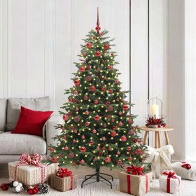 Árbol de Navidad artificial Verde 180 cm PVC, Metal y Plástico en Decoración Festiva y Estacional | Comprar online en Foru.es