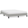 Estructura de cama de tela gris claro 140x190 cm de vidaXL, Camas y somieres - Ref: Foro24-346712, Precio: 102,92 €, Descuent...