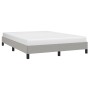 Estructura de cama de tela gris claro 140x190 cm de vidaXL, Camas y somieres - Ref: Foro24-346712, Precio: 102,92 €, Descuent...