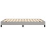 Estructura de cama de tela gris claro 140x190 cm de vidaXL, Camas y somieres - Ref: Foro24-346712, Precio: 102,92 €, Descuent...