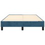 Estructura de cama de terciopelo azul 120x200 cm de vidaXL, Camas y somieres - Ref: Foro24-3120764, Precio: 107,46 €, Descuen...