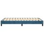 Estructura de cama de terciopelo azul 120x200 cm de vidaXL, Camas y somieres - Ref: Foro24-3120764, Precio: 107,46 €, Descuen...