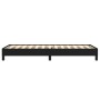 Estructura de cama de tela negro 90x190 cm de vidaXL, Camas y somieres - Ref: Foro24-346682, Precio: 84,11 €, Descuento: %