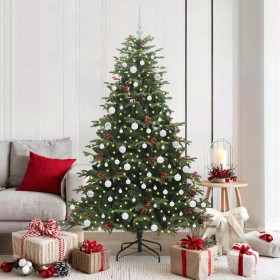 Árbol de Navidad artificial Verde 180 cm PVC, Metal y Plástico en Decoración Festiva y Estacional | Comprar online en Foru.es