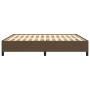 Estructura de cama tela marrón oscuro 180x200 cm de vidaXL, Camas y somieres - Ref: Foro24-347085, Precio: 134,72 €, Descuent...
