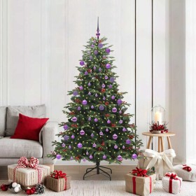 Árbol de Navidad artificial Verde 180 cm PVC, Metal y Plástico en Decoración Festiva y Estacional | Comprar online en Foru.es