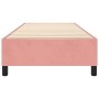 Estructura de cama de terciopelo rosa 100x200 cm de vidaXL, Camas y somieres - Ref: Foro24-3121107, Precio: 83,43 €, Descuent...
