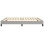 Estructura de cama gris claro tela 180x200 cm de vidaXL, Camas y somieres - Ref: Foro24-346736, Precio: 125,05 €, Descuento: %