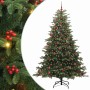 Árbol de Navidad artificial Verde 210 cm PVC, Metal y Plástico en Decoración Festiva y Estacional | Comprar online en Foru.es