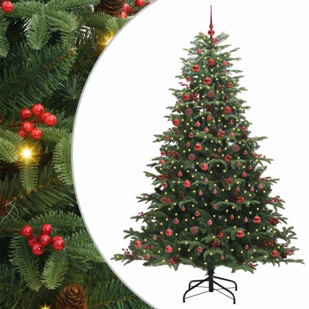 Árbol de Navidad artificial Verde 210 cm PVC, Metal y Plástico en Decoración Festiva y Estacional | Comprar online en Foru.es