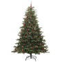 Árbol de Navidad artificial Verde 210 cm PVC, Metal y Plástico en Decoración Festiva y Estacional | Comprar online en Foru.es