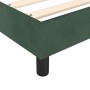 Estructura de cama de terciopelo verde 140x200 cm de vidaXL, Camas y somieres - Ref: Foro24-3120775, Precio: 108,98 €, Descue...