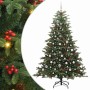 Árbol de Navidad artificial Verde 210 cm PVC, Metal y Plástico en Decoración Festiva y Estacional | Comprar online en Foru.es