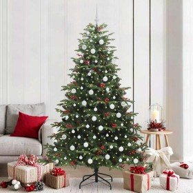 Árbol de Navidad artificial Verde 210 cm PVC, Metal y Plástico en Decoración Festiva y Estacional | Comprar online en Foru.es