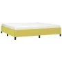Estructura de cama de tela verde 200x200 cm de vidaXL, Camas y somieres - Ref: Foro24-347097, Precio: 110,46 €, Descuento: %