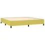 Estructura de cama de tela verde 200x200 cm de vidaXL, Camas y somieres - Ref: Foro24-347097, Precio: 110,46 €, Descuento: %