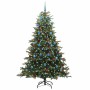 Árbol de Navidad artificial Verde 210 cm PVC, Metal y Plástico en Decoración Festiva y Estacional | Comprar online en Foru.es