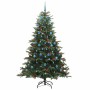 Árbol de Navidad artificial Verde 210 cm PVC, Metal y Plástico en Decoración Festiva y Estacional | Comprar online en Foru.es