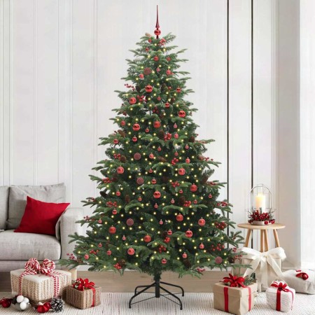 Árbol de Navidad artificial Verde 240 cm PVC, Metal y Plástico en Decoración Festiva y Estacional | Comprar online en Foru.es