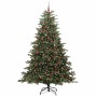 Árbol de Navidad artificial Verde 240 cm PVC, Metal y Plástico en Decoración Festiva y Estacional | Comprar online en Foru.es