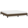 Estructura de cama tela marrón oscuro 180x200 cm de vidaXL, Camas y somieres - Ref: Foro24-346739, Precio: 118,29 €, Descuent...
