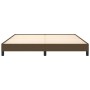 Estructura de cama tela marrón oscuro 180x200 cm de vidaXL, Camas y somieres - Ref: Foro24-346739, Precio: 118,29 €, Descuent...