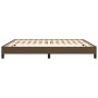 Estructura de cama tela marrón oscuro 180x200 cm de vidaXL, Camas y somieres - Ref: Foro24-346739, Precio: 118,29 €, Descuent...
