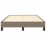 Estructura de cama de tela gris taupe 120x200 cm de vidaXL, Camas y somieres - Ref: Foro24-346708, Precio: 90,48 €, Descuento: %