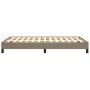 Estructura de cama de tela gris taupe 120x200 cm de vidaXL, Camas y somieres - Ref: Foro24-346708, Precio: 90,48 €, Descuento: %