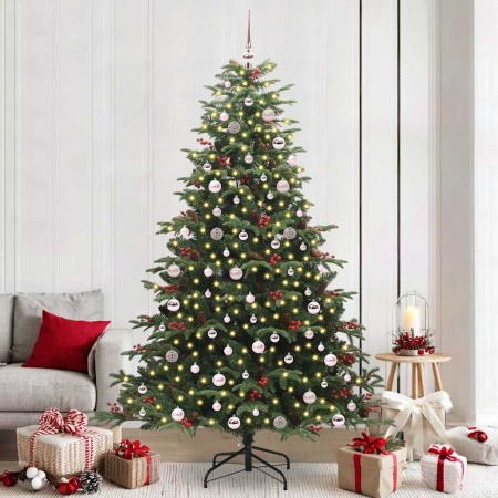 Árbol de Navidad artificial Verde 240 cm PVC, Metal y Plástico en Decoración Festiva y Estacional | Comprar online en Foru.es