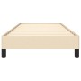 Estructura de cama de tela color crema 80x200 cm de vidaXL, Camas y somieres - Ref: Foro24-346677, Precio: 95,23 €, Descuento: %