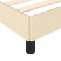 Cream fabric bed frame 80x200 cm by vidaXL, Beds and slatted bases - Ref: Foro24-346677, Price: 93,48 €, Discount: %