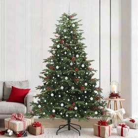 Árbol de Navidad artificial Verde 240 cm PVC, Metal y Plástico en Decoración Festiva y Estacional | Comprar online en Foru.es