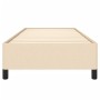 Estructura de cama de tela color crema 80x200 cm de vidaXL, Camas y somieres - Ref: Foro24-347023, Precio: 86,22 €, Descuento: %