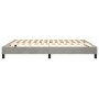 Estructura de cama de terciopelo gris claro 180x200 cm de vidaXL, Camas y somieres - Ref: Foro24-3120784, Precio: 118,89 €, D...