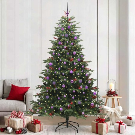 Árbol de Navidad artificial Verde 240 cm PVC, Metal y Plástico en Decoración Festiva y Estacional | Comprar online en Foru.es