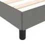 Dark gray fabric bed frame 90x200 cm by vidaXL, Beds and slatted bases - Ref: Foro24-346689, Price: 69,83 €, Discount: %