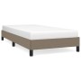 Estructura de cama de tela gris taupe 80x200 cm de vidaXL, Camas y somieres - Ref: Foro24-346676, Precio: 87,08 €, Descuento: %