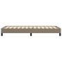 Estructura de cama de tela gris taupe 80x200 cm de vidaXL, Camas y somieres - Ref: Foro24-346676, Precio: 87,08 €, Descuento: %