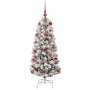 Árbol de Navidad artificial con ramas articuladas 120 cm en Decoración Festiva y Estacional | Comprar online en Foru.es