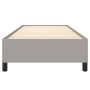 Estructura de cama de tela gris claro 90x190 cm de vidaXL, Camas y somieres - Ref: Foro24-347026, Precio: 89,69 €, Descuento: %