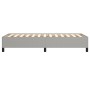 Estructura de cama de tela gris claro 80x200 cm de vidaXL, Camas y somieres - Ref: Foro24-347018, Precio: 86,29 €, Descuento: %